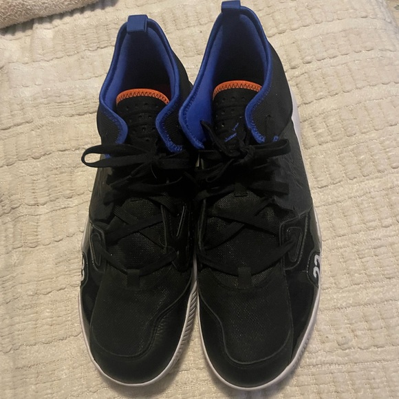 Nike Jordan’s Blue and Orange Sneakers main image 5
